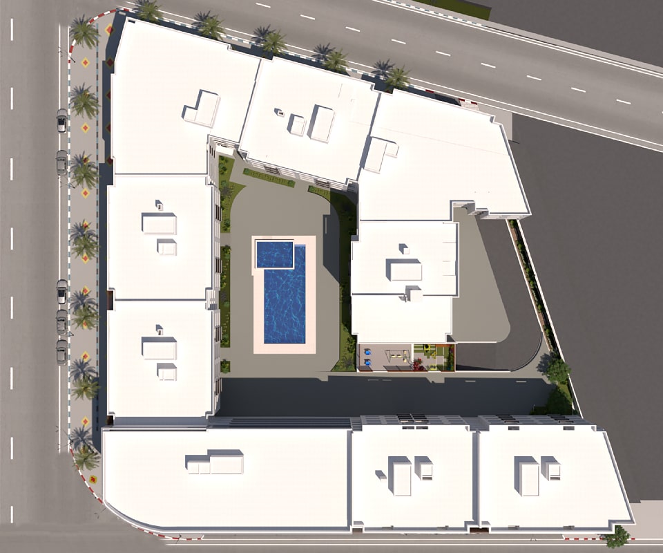 Vue générale du projet Les Iris