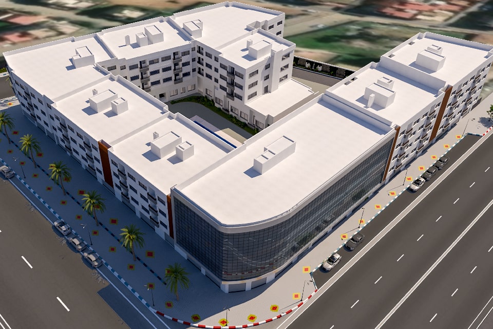 Plan du rez-de-chaussée Les Iris